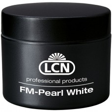 Гель белого цвета для френча - FM Pearl White, 15 мл