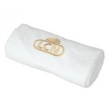 Махровое полотенце с логотипом - Handtuch LCN, weiss