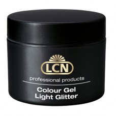 Цветные гели с легким сиянием - Light Glitter Colour Gel, 5 мл